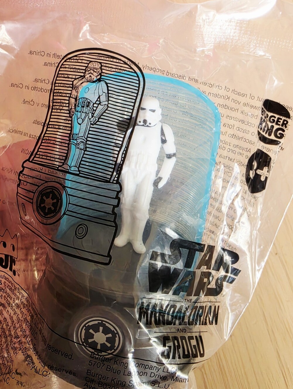Burger King Star Wars Mandalorian & Grogu Kids Meal Toy - Stormtrooper
